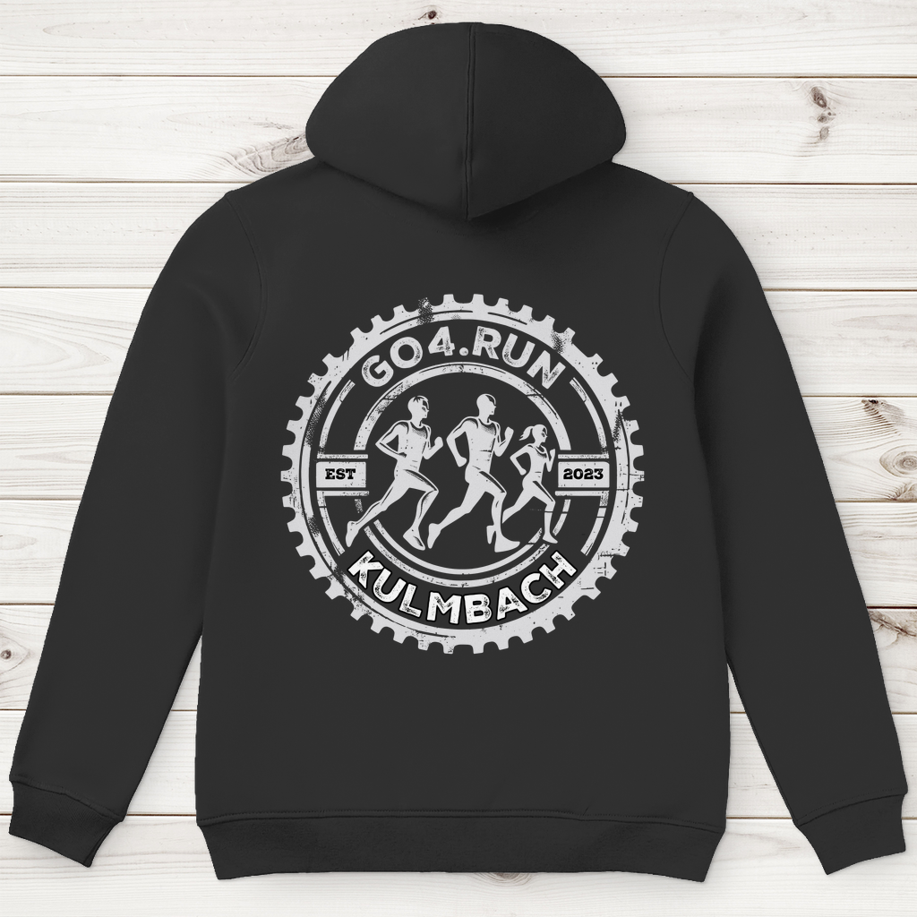 GO4.RUN Kulmbach Hoodie, Herren Premium Bio